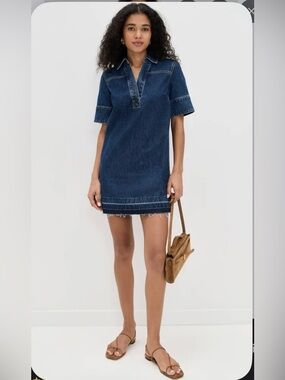 Veronica Beard Felice Denim Dress